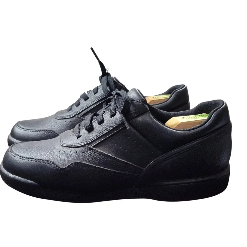 Rockport ProWalker Classic Walking Shoes Mens 8.5 W Black Leather New No Box